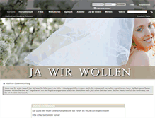 Tablet Screenshot of ja-wir-wollen.at